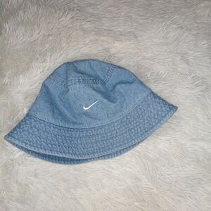 Nike Kids Denim Blue Bucket Hat